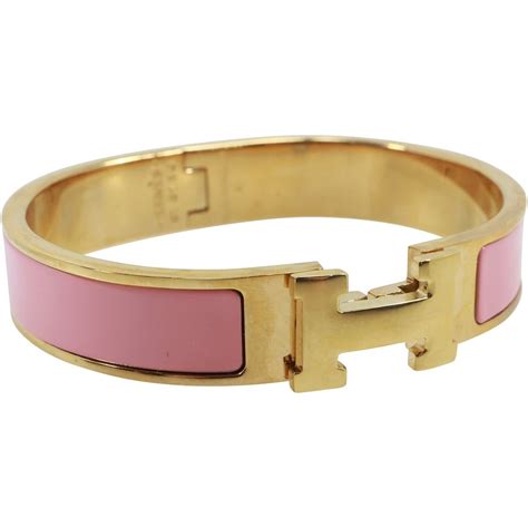 hermes st 0126|Hermes, St 0126 Made In France, Bracelet With Pink.